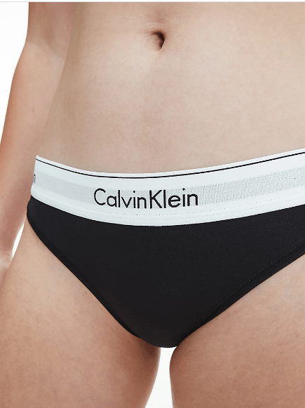 Calvin Klein Underwear bralette Modern Cotton en Negro